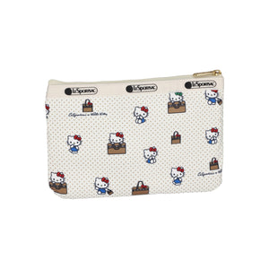 Hello Kitty x LeSportsac 3-Zip Cosmetic Bag (No Bag No Life) Bags LeSportsac   