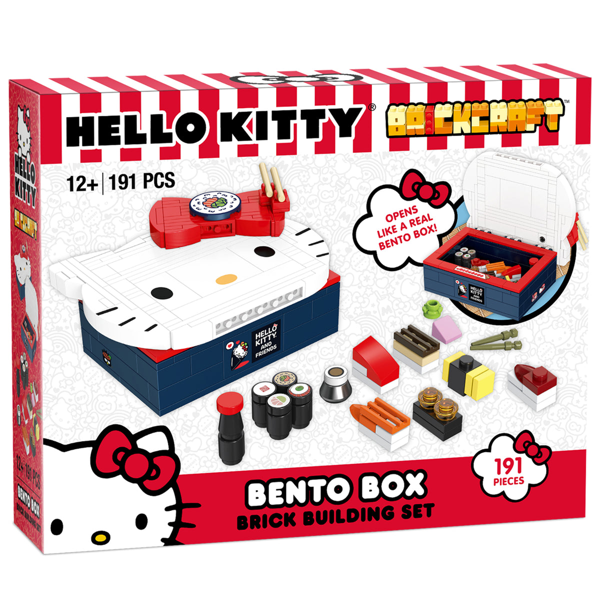 Hello Kitty x Brickcraft Bento Box Building Set Toys&amp;Games Brickcraft   