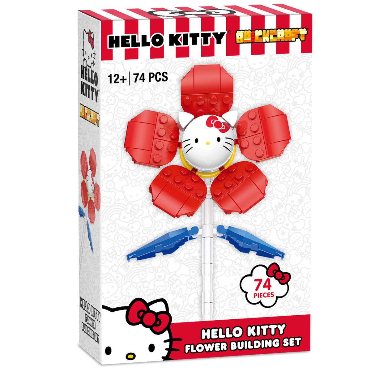 Hello Kitty x Brickcraft Flower Building Set Toys&amp;Games Brickcraft   