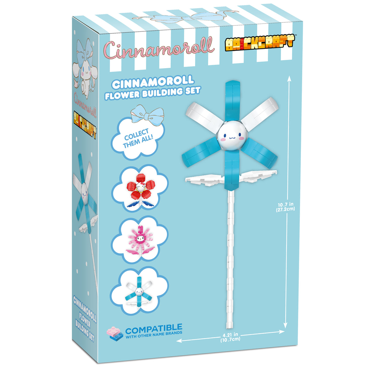 Cinnamoroll x Brickcraft Flower Building Set Toys&amp;Games Brickcraft   