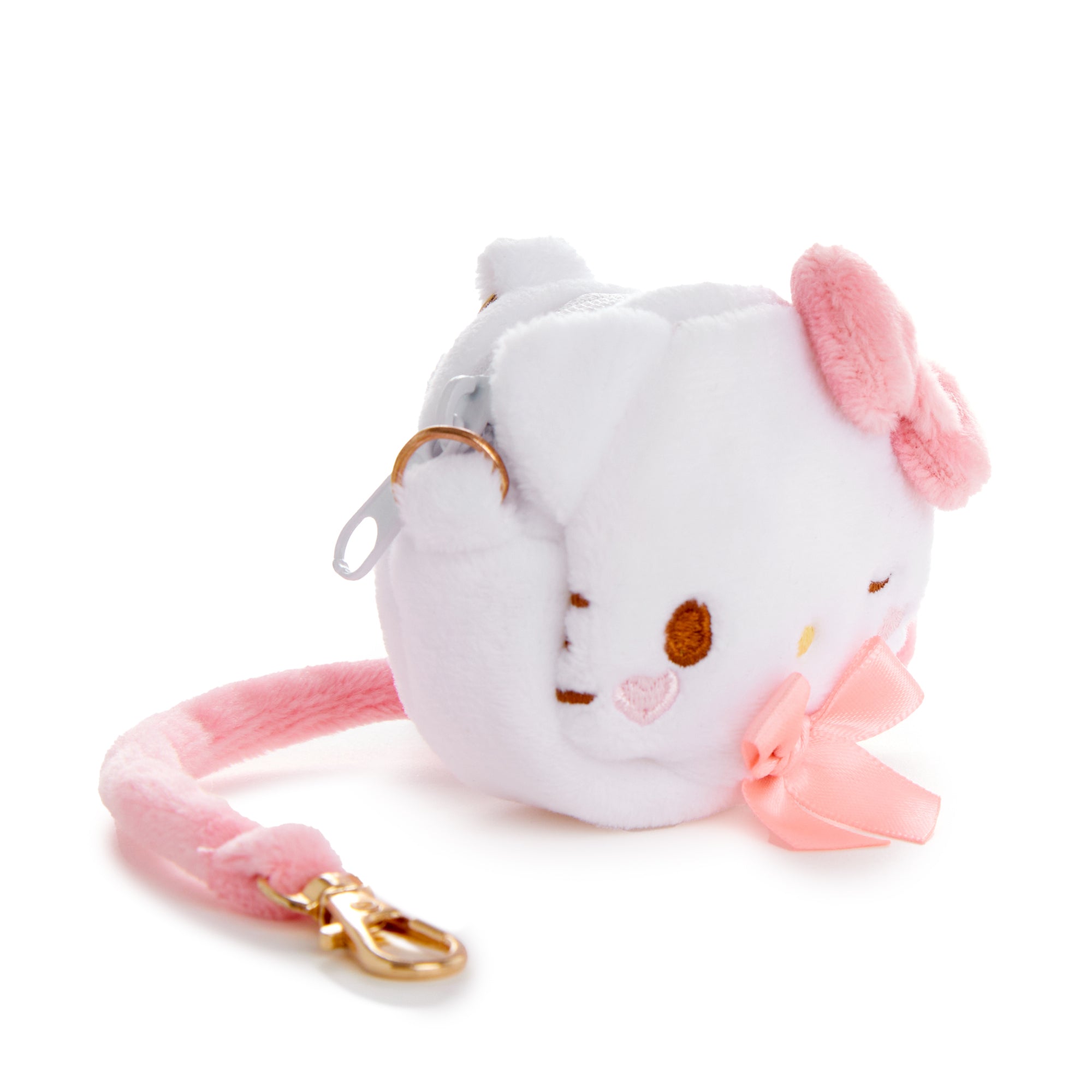 Hello Kitty Plush Convertible Mini Pouch (Wink Series) Bags Global Original