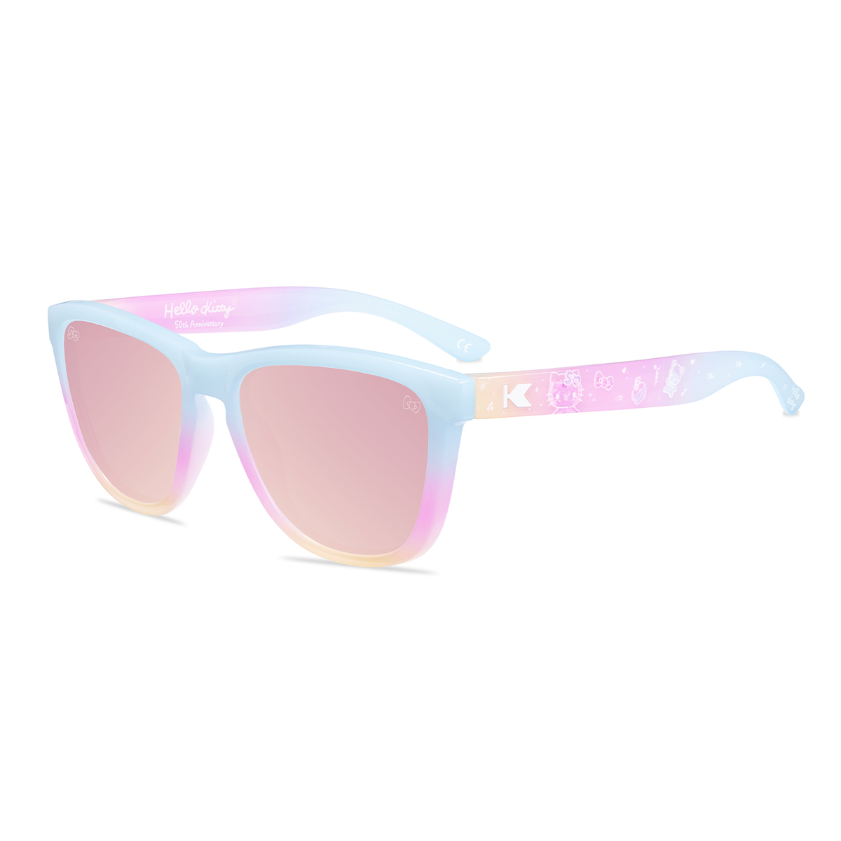 Hello Kitty x Knockaround 50th Anniversary Sunglasses (Premiums) Accessory KNOCKAROUND   