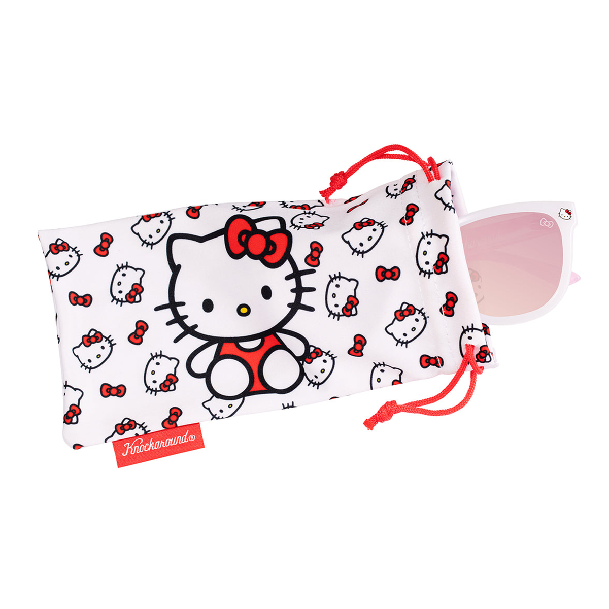 Hello Kitty x Knockaround Kids Pink Sunglasses (Premiums) Accessory KNOCKAROUND   