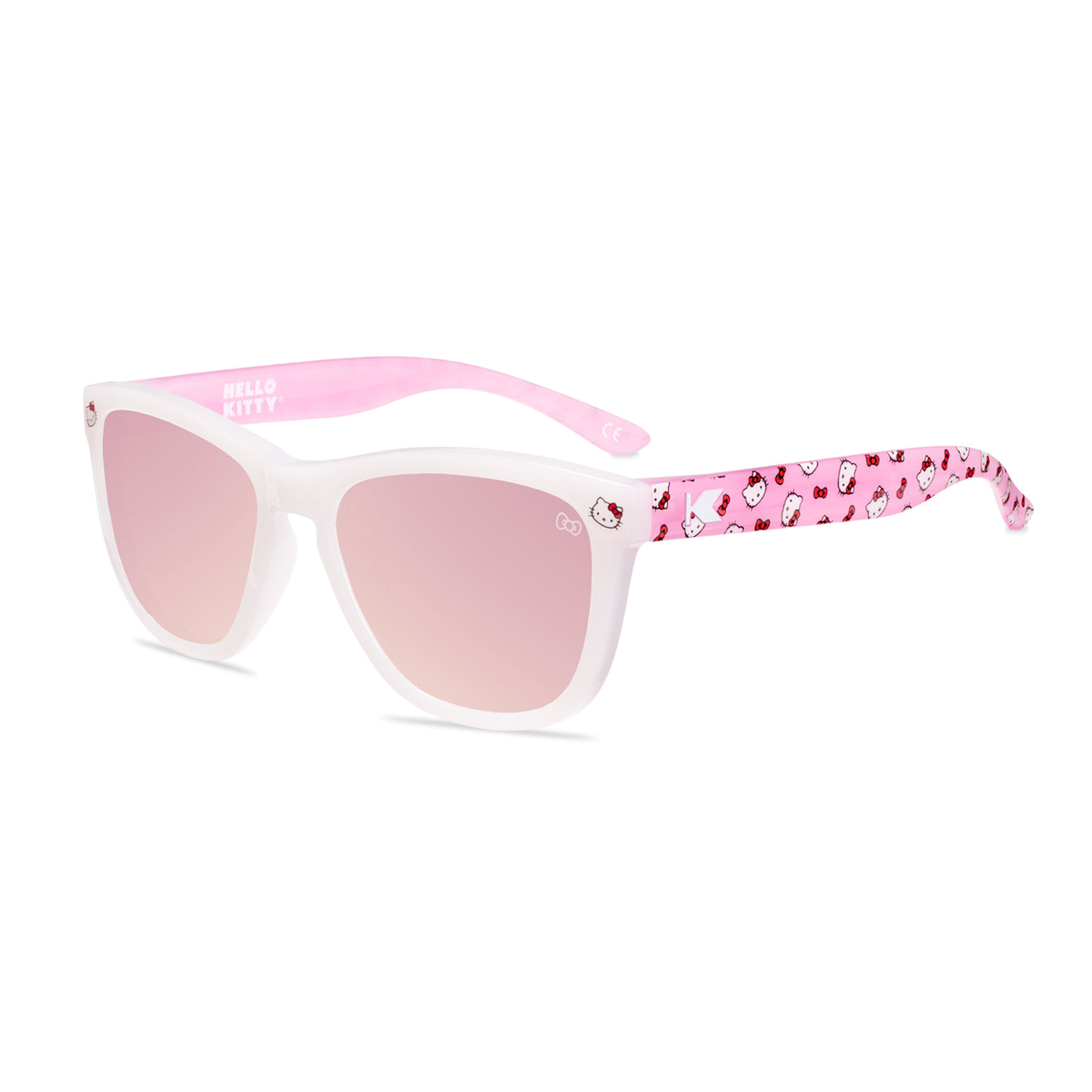 Hello Kitty x Knockaround Kids Pink Sunglasses (Premiums) Accessory KNOCKAROUND   