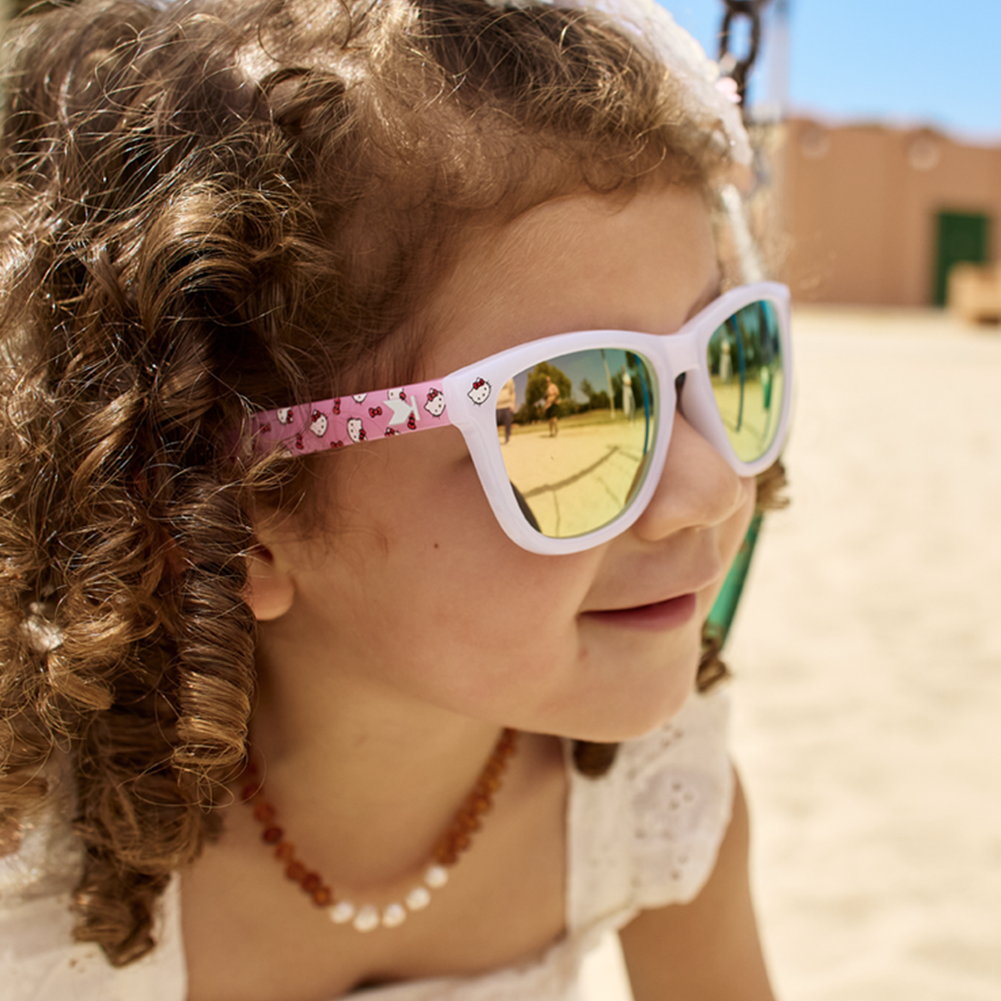 Hello Kitty x Knockaround Kids Pink Sunglasses (Premiums) Accessory KNOCKAROUND   