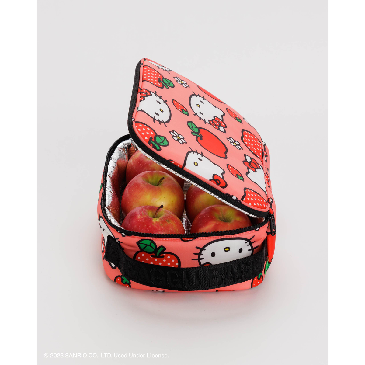 Hello Kitty Apple Backpack Keychain