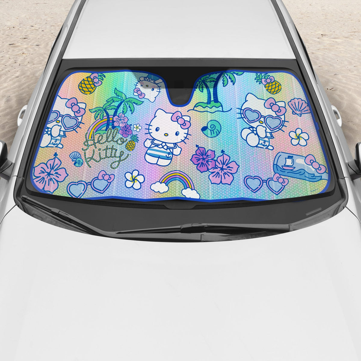 Hello Kitty Car Sun Shade (Summer Sailing) Travel BDK AUTO   