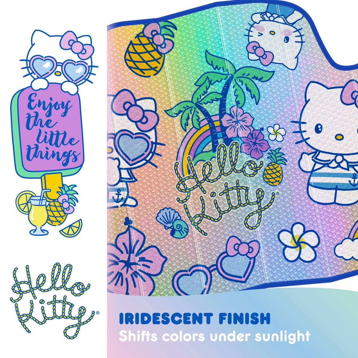 Hello Kitty Car Sun Shade (Summer Sailing) Travel BDK AUTO   