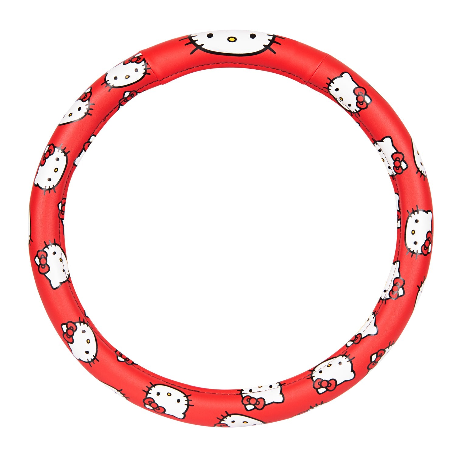 Hello Kitty Classic Red Steering Wheel Cover Travel BDK AUTO   