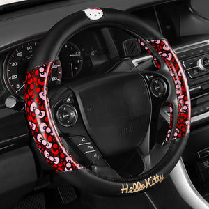 Hello Kitty Red Bow Steering Wheel Cover Travel BDK AUTO   