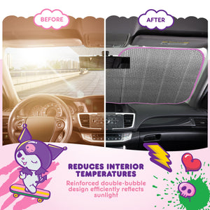 Hello Kitty and Friends Car Sun Shade (Kawaii Fun) Travel BDK AUTO   