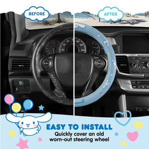 Cinnamoroll Steering Wheel Cover Travel BDK AUTO   