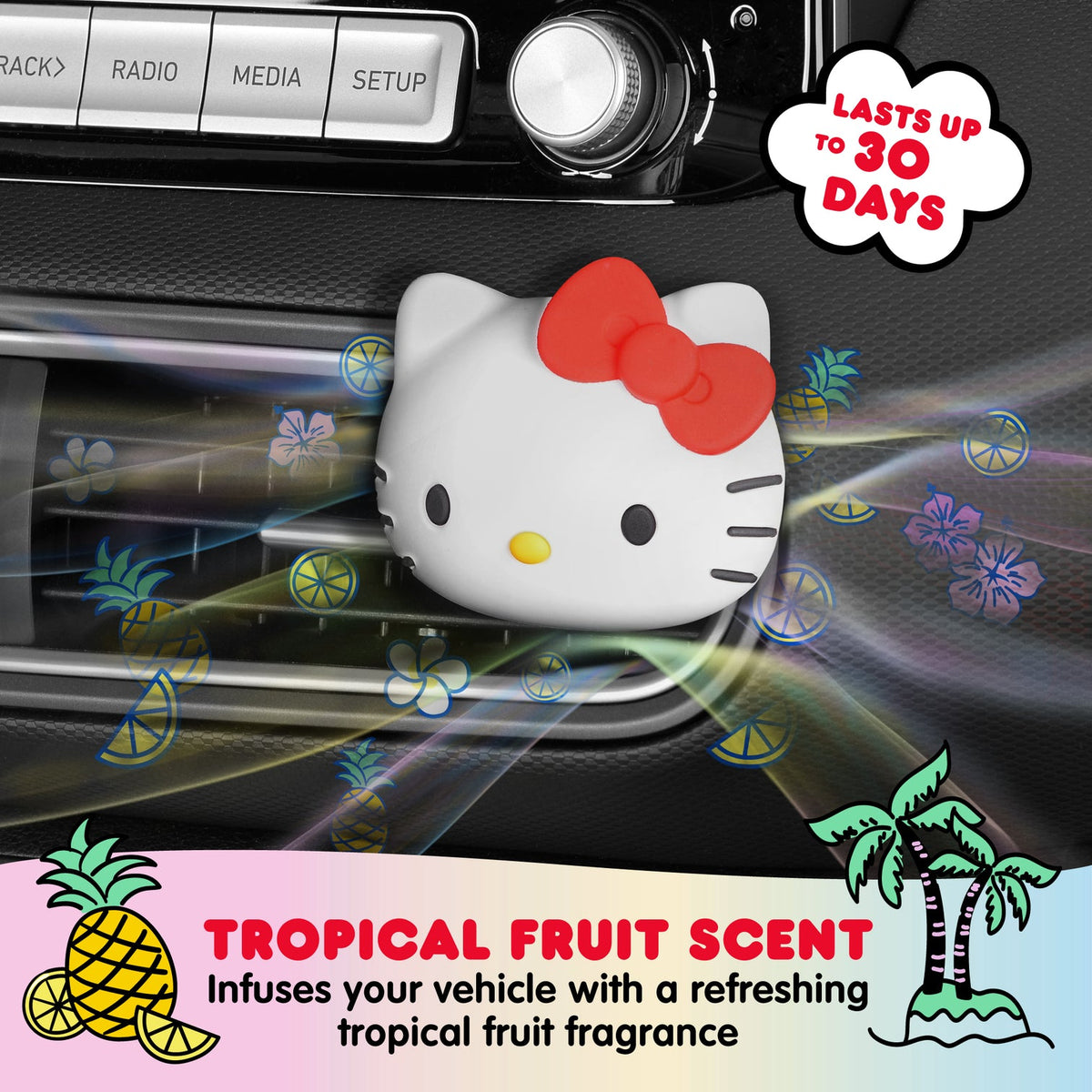 Hello Kitty Car Air Freshener Travel BDK AUTO   