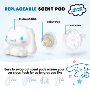 Cinnamoroll Car Air Freshener Travel BDK AUTO   