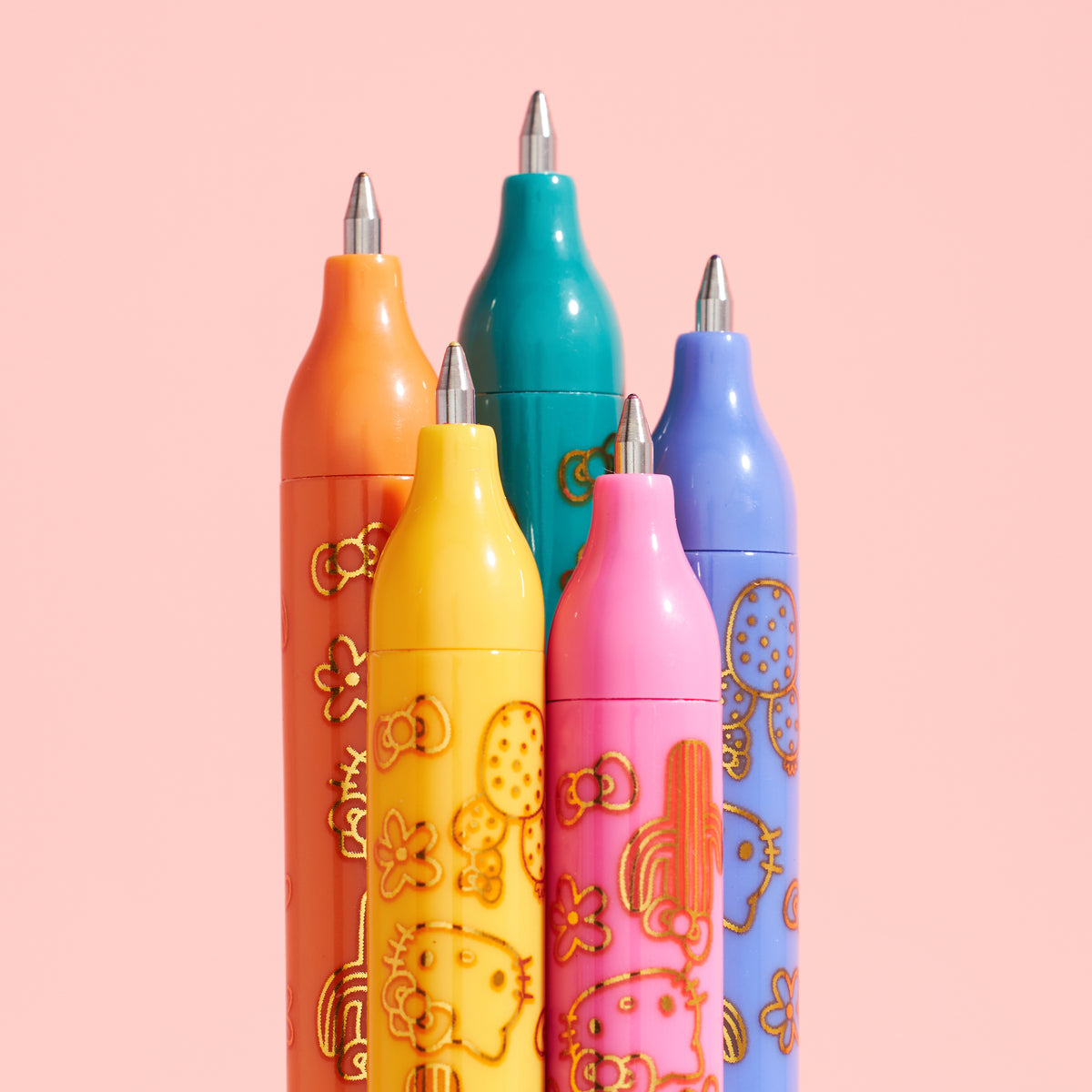 Hello Kitty x Erin Condren Gel Click Pens (Set of 5) Stationery ERIN CONDREN   