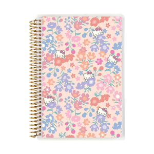 Hello Kitty x Erin Condren Meadows A5 Coiled Notebook Stationery ERIN CONDREN   