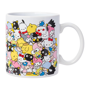 Hello Kitty and Friends Ceramic Mug (Bunch Hug) Home Goods Silver Buffalo   