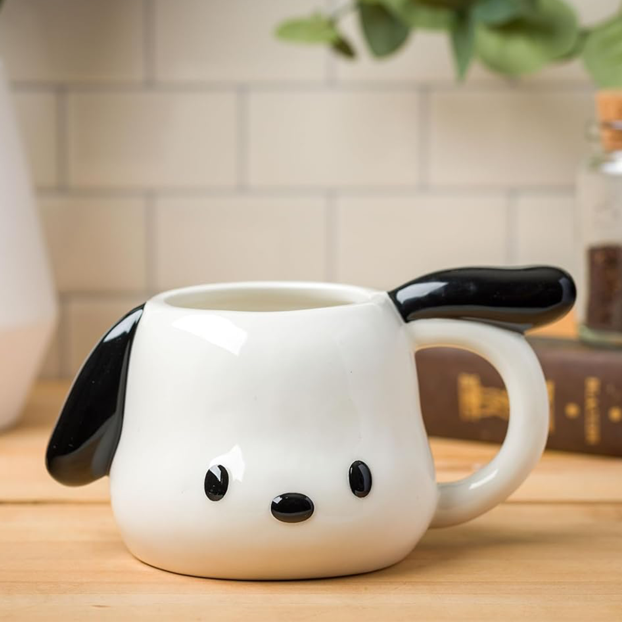 Pochacco Face Ceramic Sculpted Mug Home Goods Silver Buffalo   