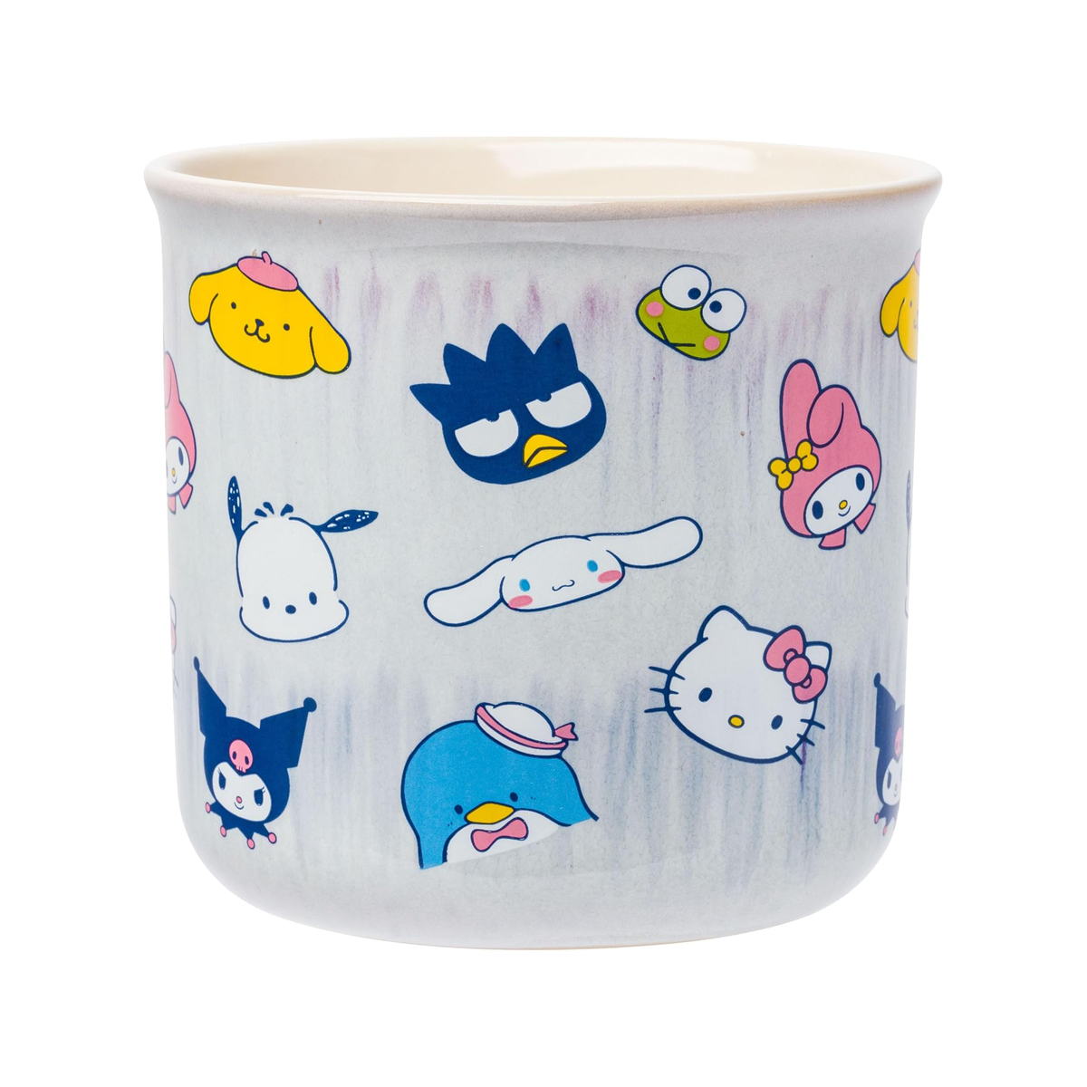 Hello Kitty and Friends Ceramic Mug (Glaze Faces) Home Goods Silver Buffalo   