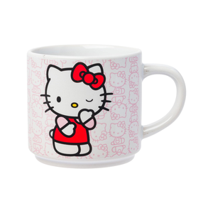 Hello Kitty Expressions 5-Piece Ceramic Mug Stack Home Goods Silver Buffalo   