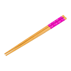 Hello Kitty Ceramic Ramen Bowl and Chopstick Set (Pink Wave) Home Goods Silver Buffalo   