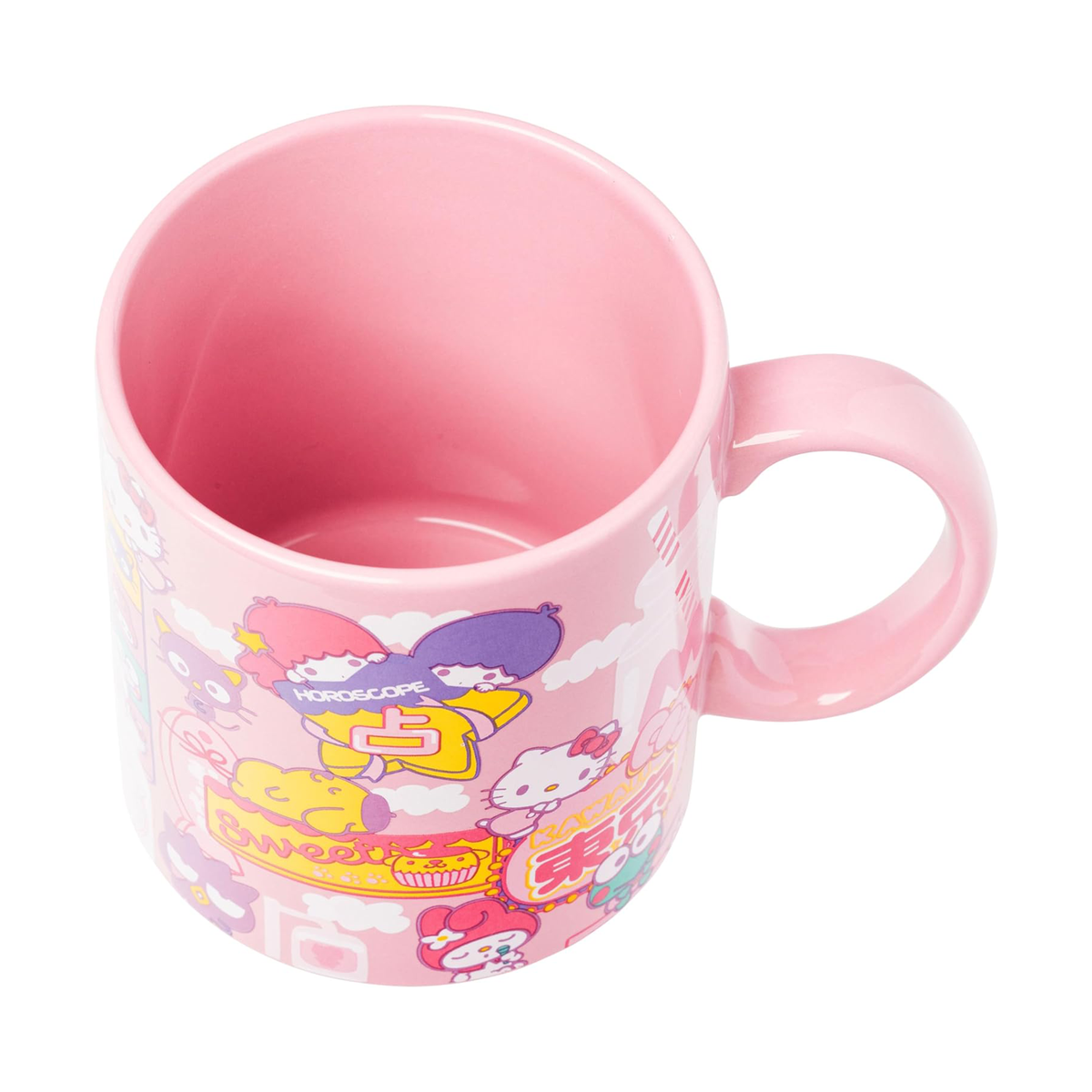 Hello Kitty and Friends Ceramic Mug (Kawaii Fun) Home Goods Silver Buffalo   