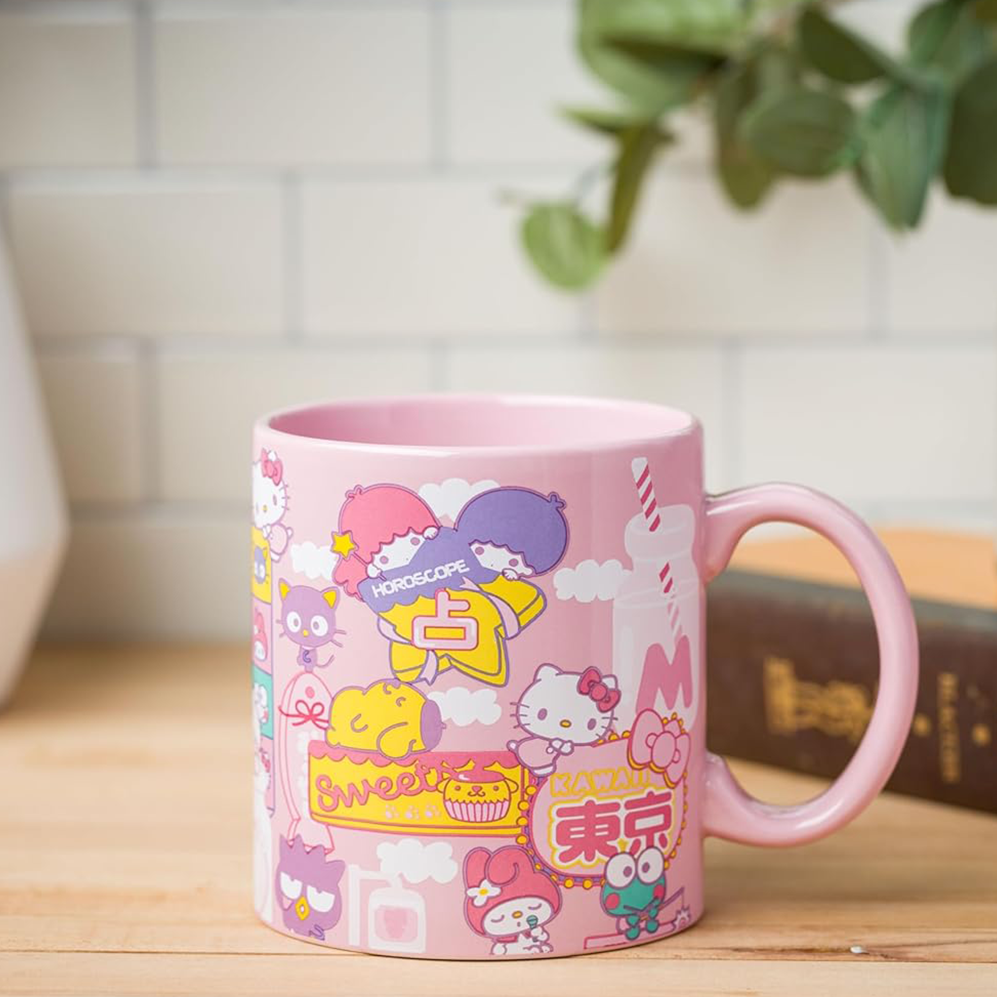 Hello Kitty and Friends Ceramic Mug (Kawaii Fun) Home Goods Silver Buffalo   