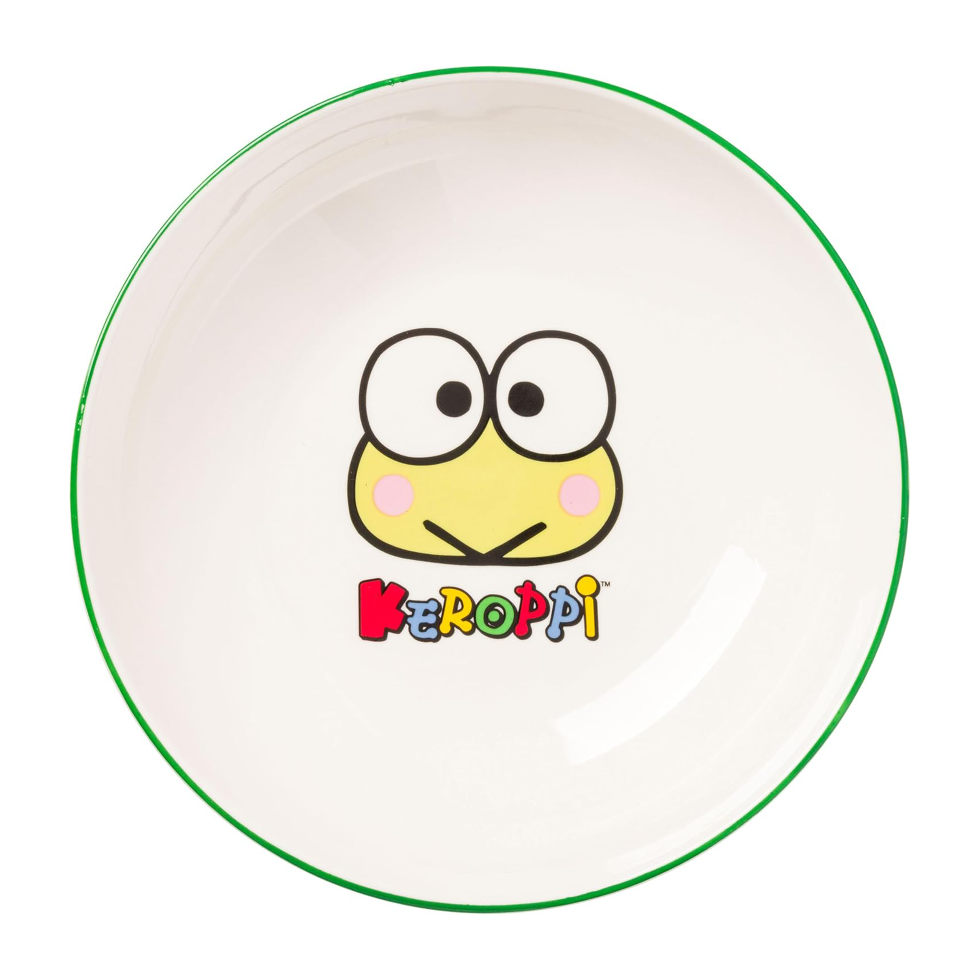 Keroppi Ceramic Dinner Bowl (Snacktime) Home Goods Silver Buffalo   