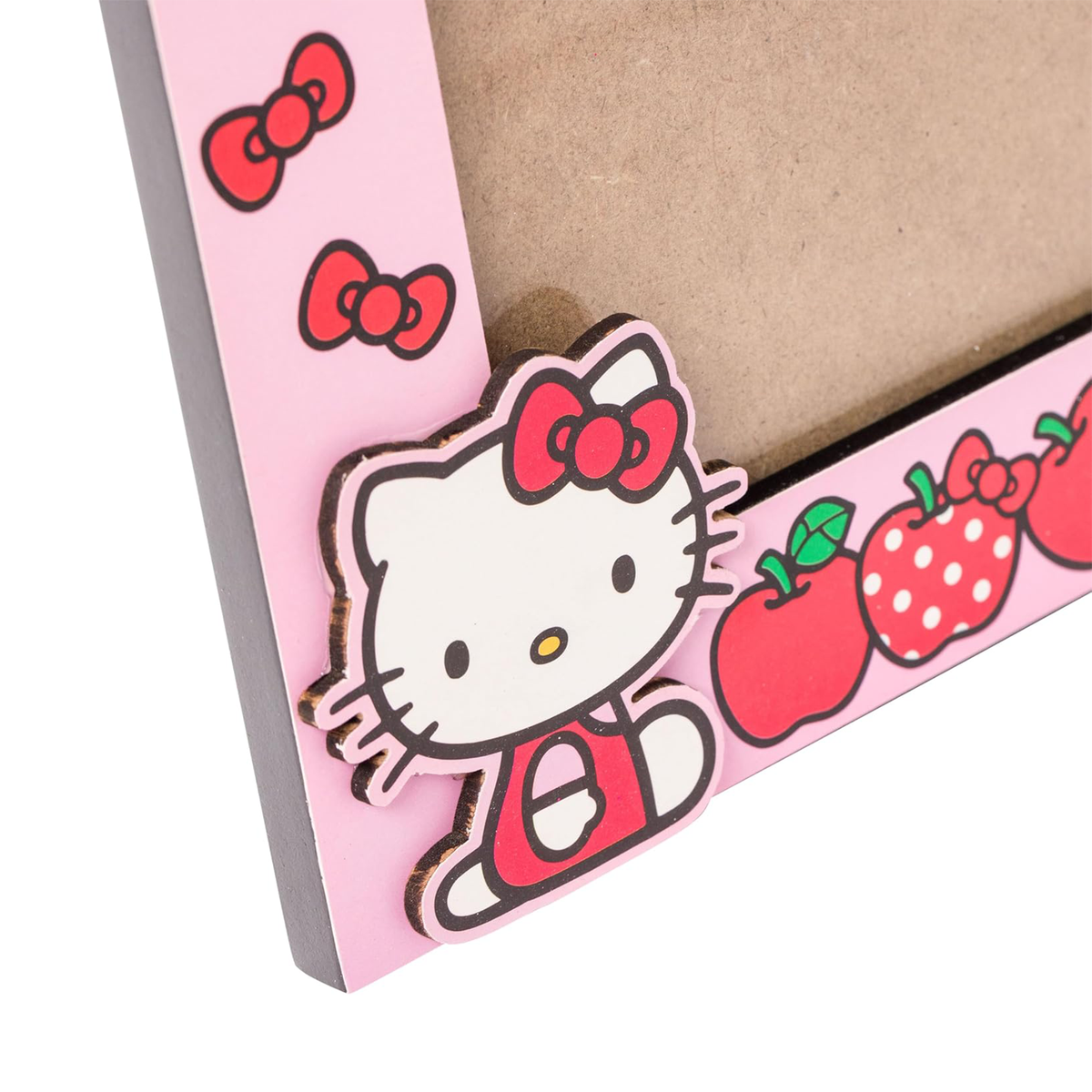 Hello Kitty Apples and Bows Photo Frame Home Goods Silver Buffalo   