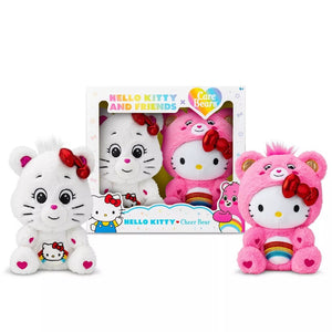Hello Kitty x Care Bears 2-pc Boxed Plush Set Plush Basic Fun Inc   
