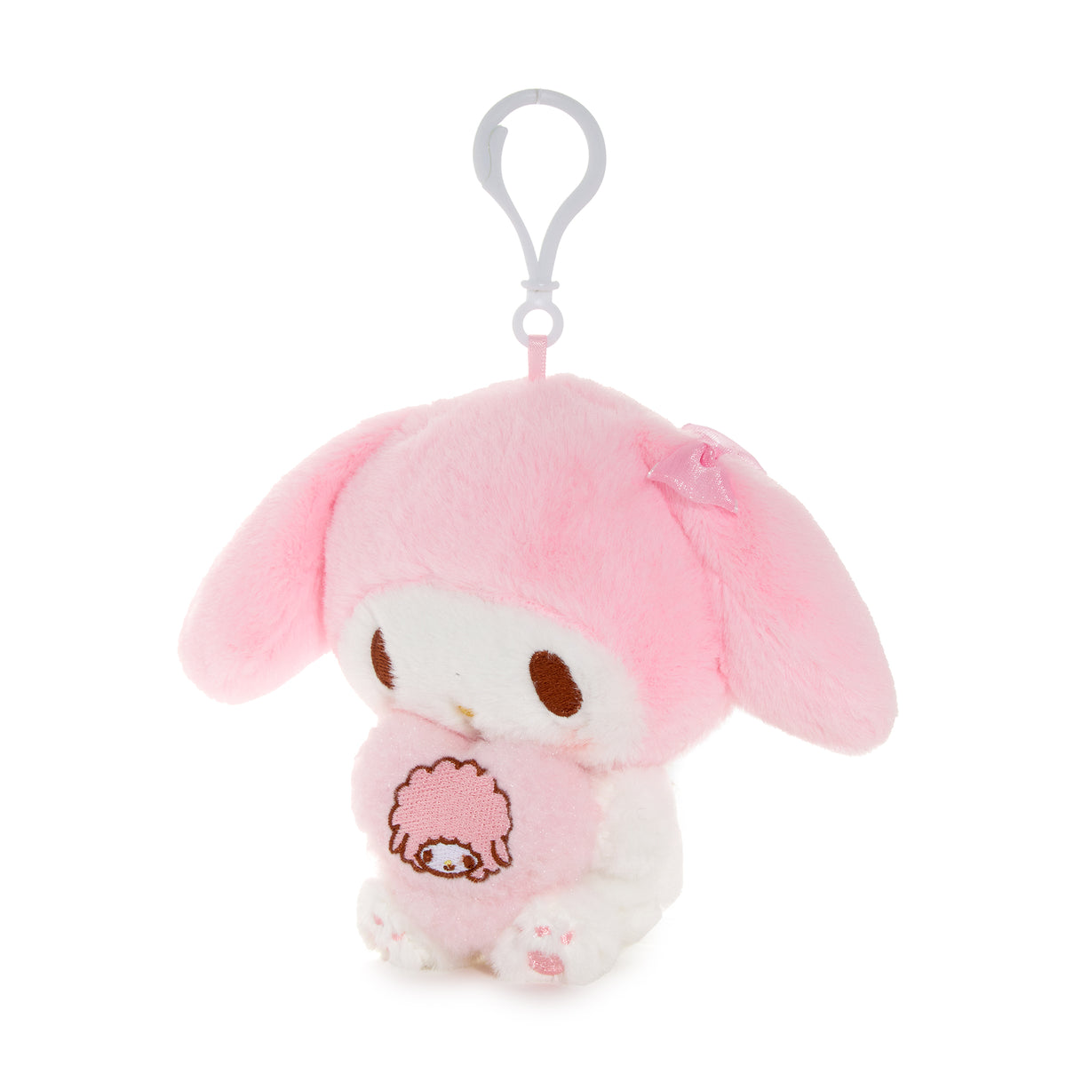 Sanrio My Melody Heart Clip Plush Mascot