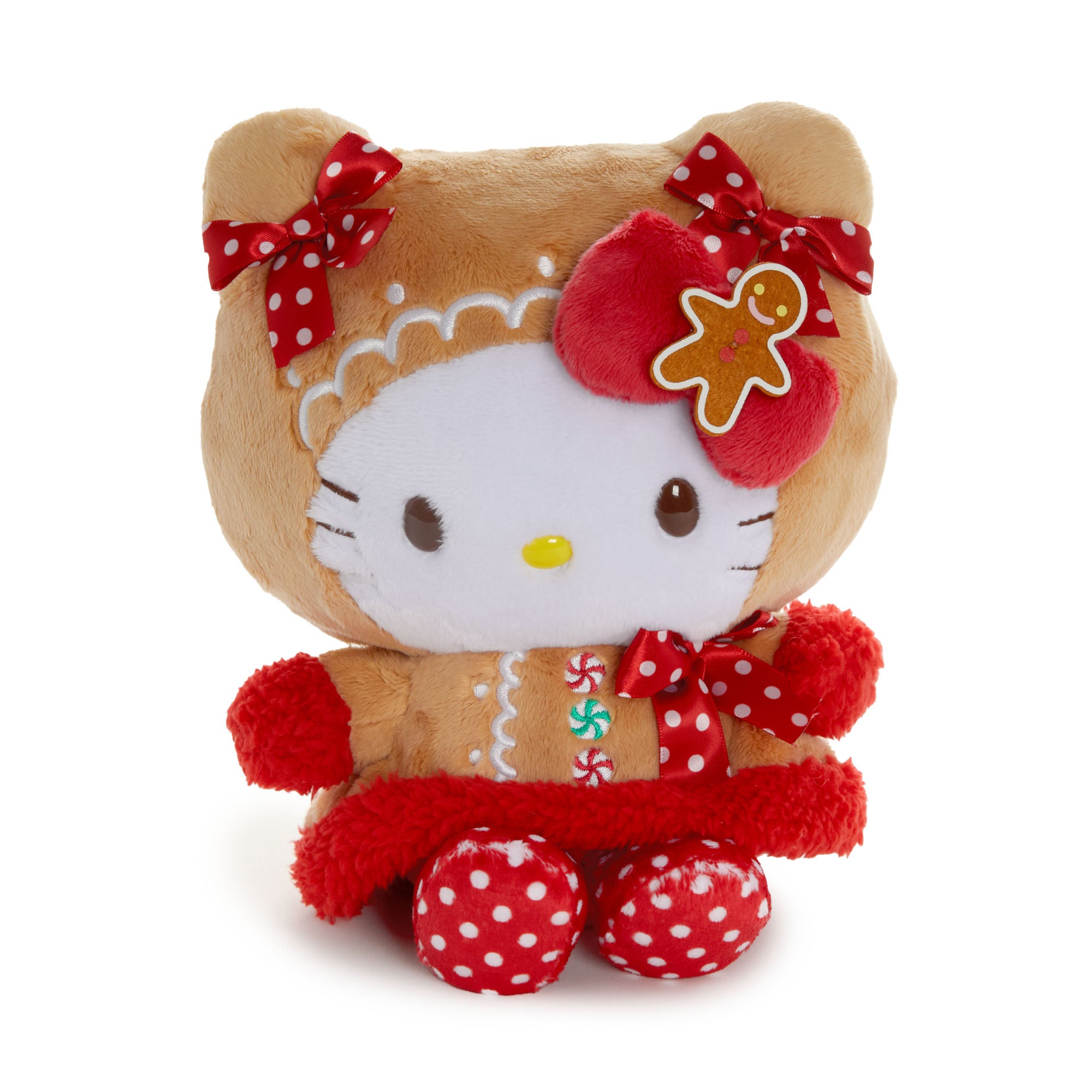 Build-A-Bear Workshop, Toys, Hello Kitty Build A Bear Sanrio Gingerbread  Collectible Brown Plush 8
