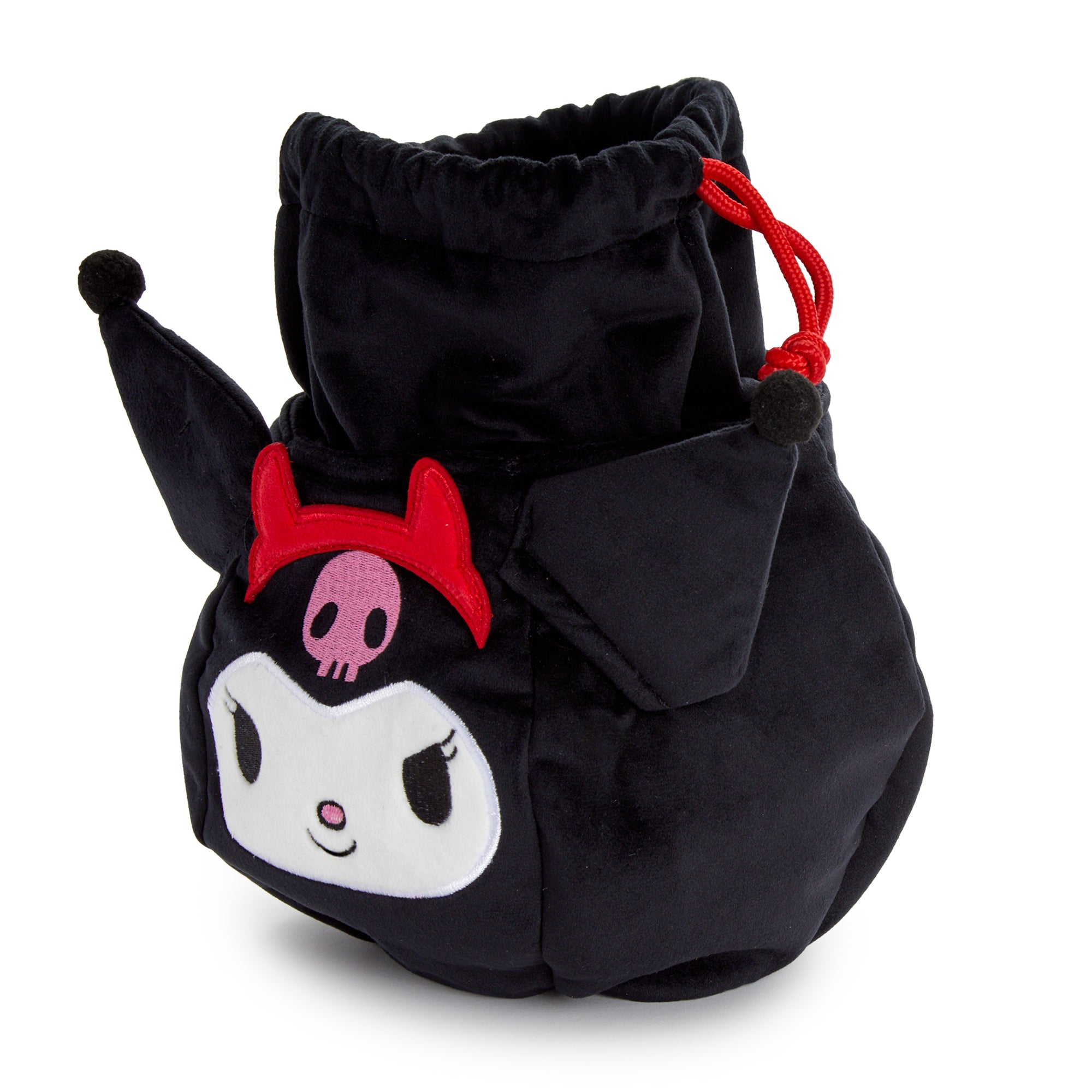 Kuromi Trick or Treat Halloween Drawstring Bag Bags BIOWORLD   