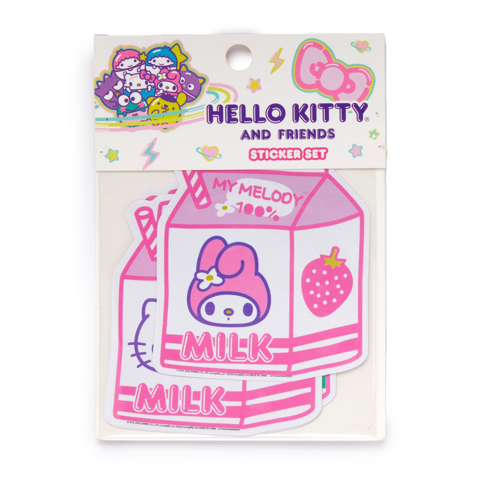 Loungefly Sanrio Hello Kitty and Friends Kawaii 3.5 Sticker Pack