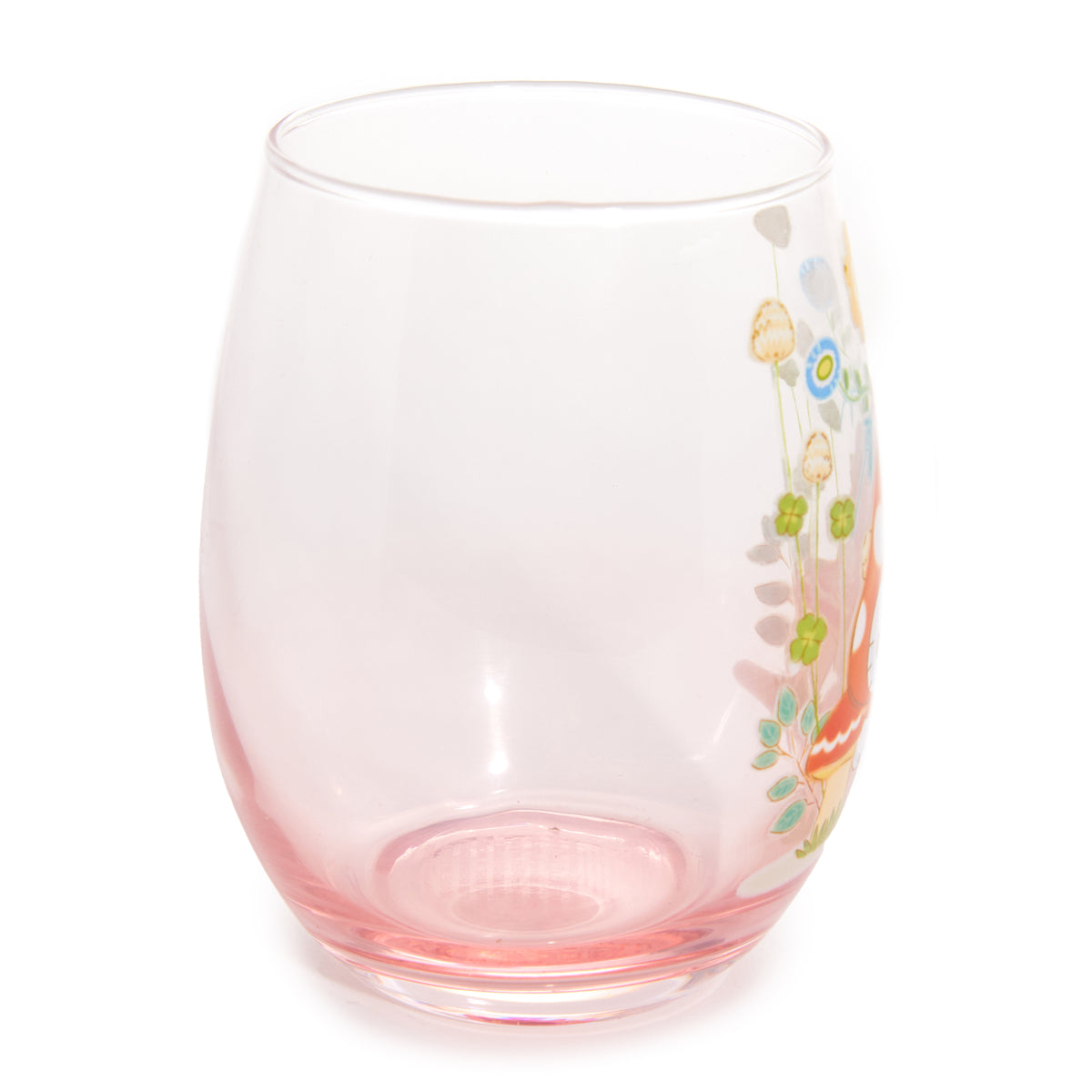 Hello Kitty Mushroom Glass Tumbler Home Goods Silver Buffalo LLC   