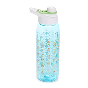 Hello Kitty and Friends Mushrooms Water Bottle Home Goods Silver Buffalo LLC   