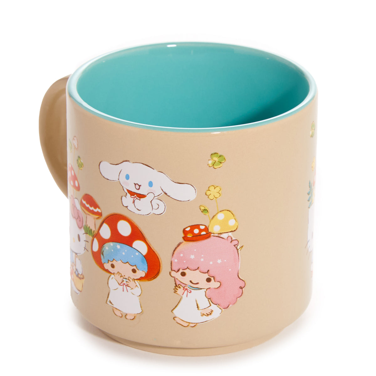 Hello Kitty and Friends Mushroom Ceramic Mug Home Goods Silver Buffalo LLC   