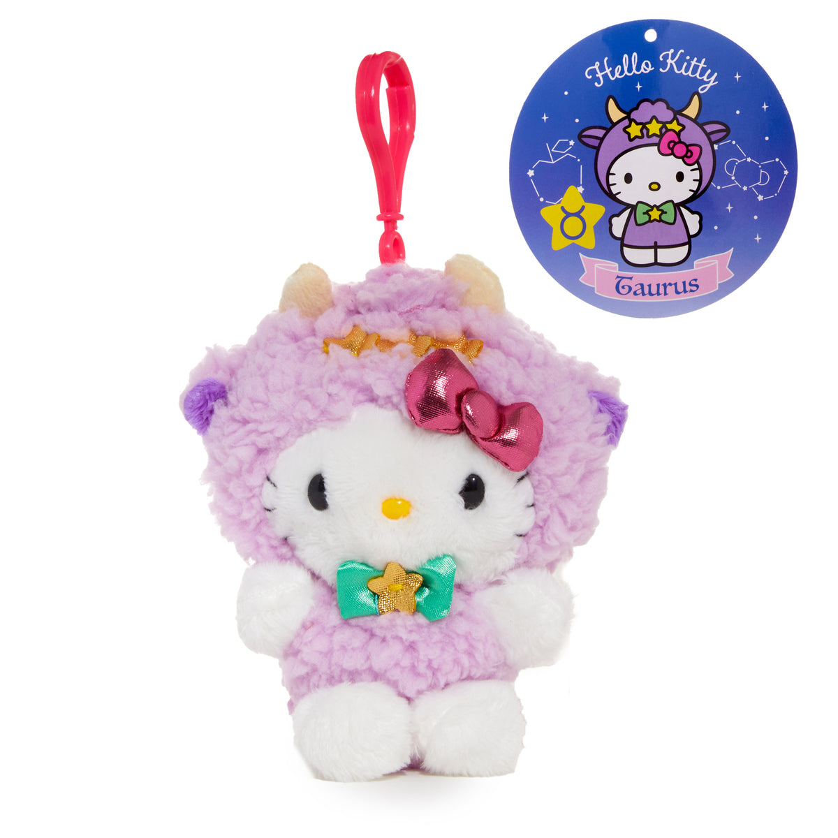 Hello Kitty Taurus Mascot Clip (Zodiac Series) Accessory NAKAJIMA CORPORATION   
