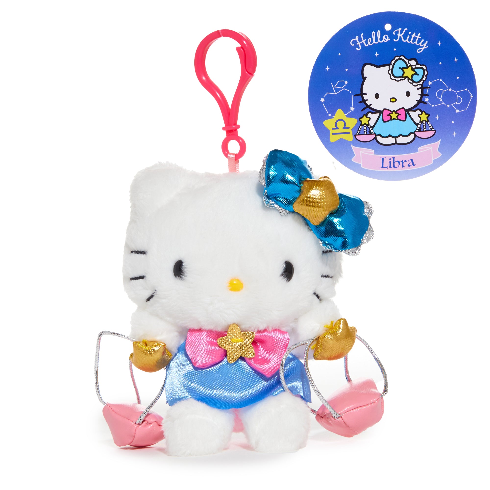 Hello Kitty Libra Mascot Clip (Zodiac Series) Accessory NAKAJIMA CORPORATION   