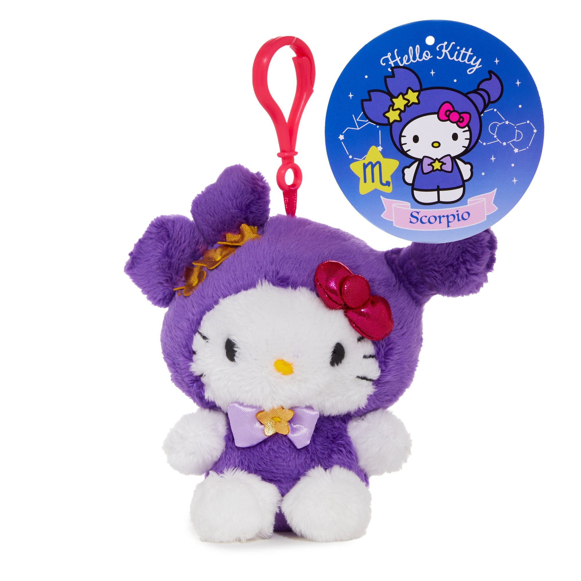 Hello Kitty Scorpio Mascot Clip (Zodiac Series) Accessory NAKAJIMA CORPORATION   