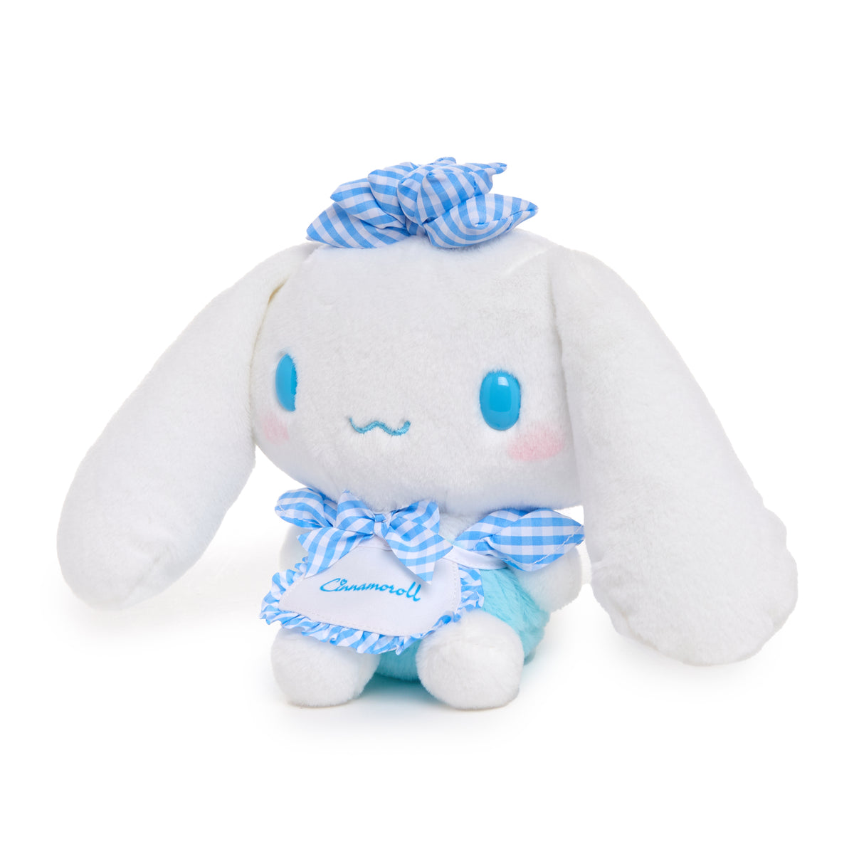 Cinnamoroll 8&quot; Plush (Gingham Cafe Cinnamon) Plush NAKAJIMA CORPORATION   