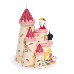 Hello Kitty and Friends Ceramic Castle Coin Bank Home Goods Blue Sky Clayworks   