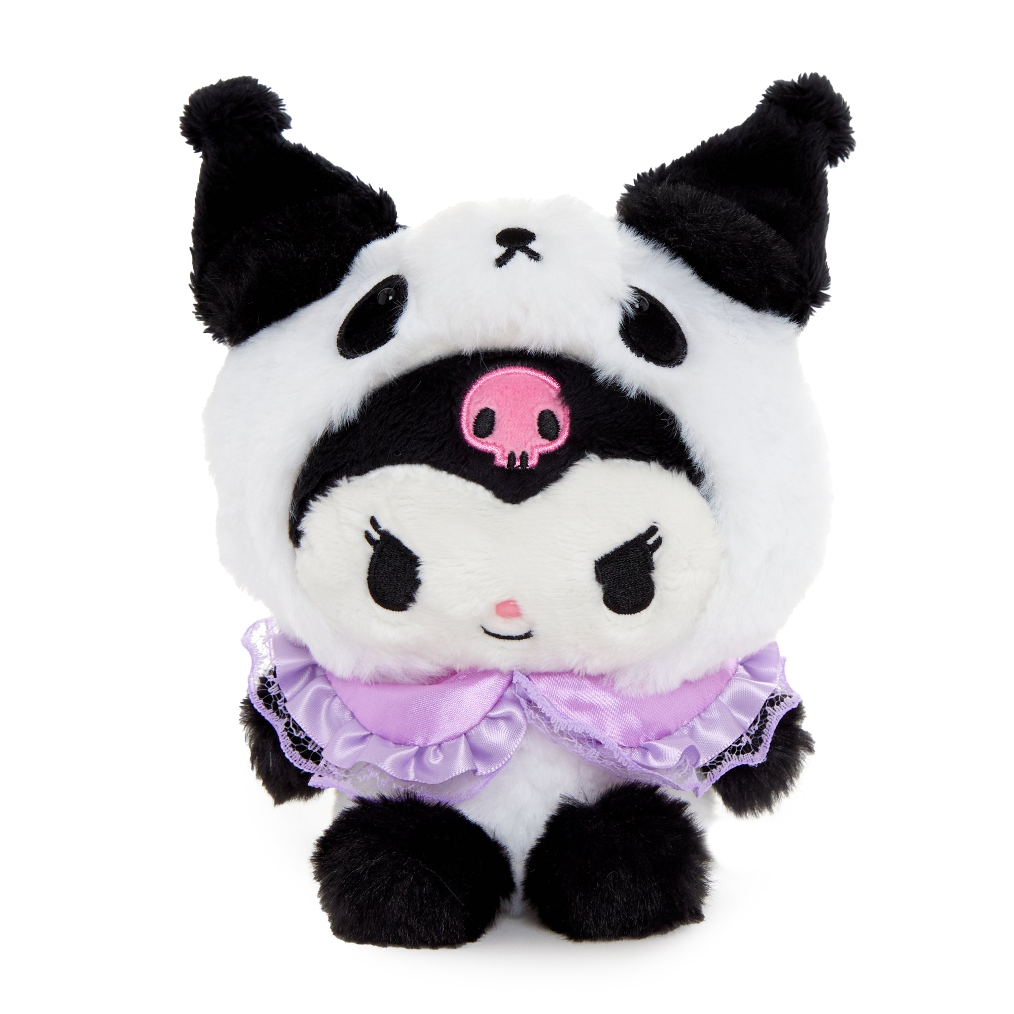 Kuromi 6" Panda Bean Doll Plush Plush NAKAJIMA CORPORATION   