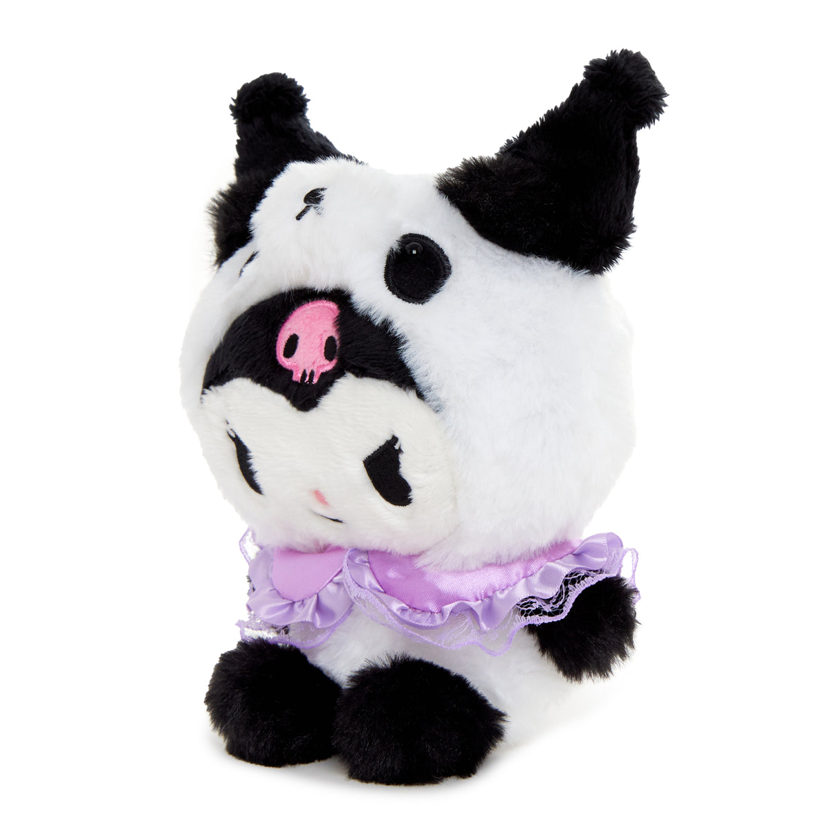 Kuromi 6&quot; Panda Bean Doll Plush Plush NAKAJIMA CORPORATION   