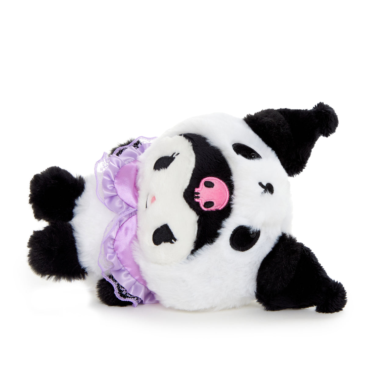 Kuromi 6&quot; Panda Bean Doll Plush Plush NAKAJIMA CORPORATION   