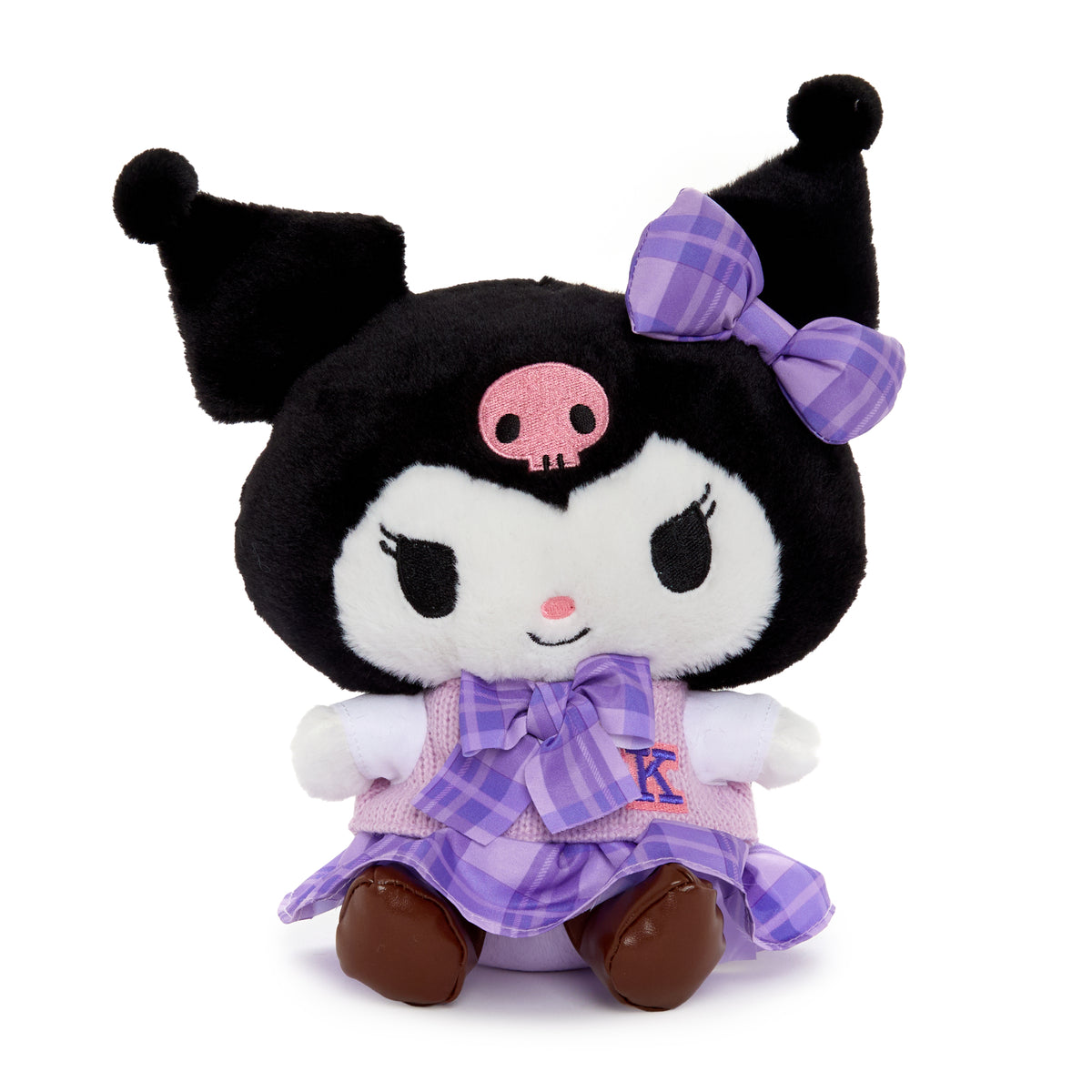 Kuromi 8&quot; Plush (Uniform Series) Plush NAKAJIMA CORPORATION   