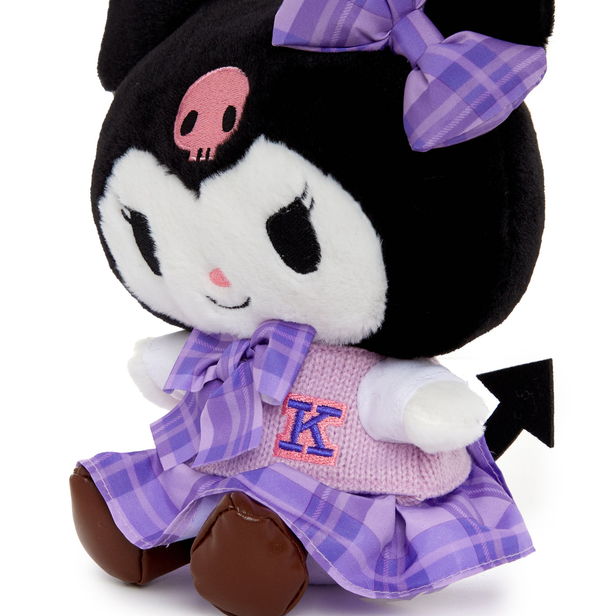 Kuromi 8&quot; Plush (Uniform Series) Plush NAKAJIMA CORPORATION   