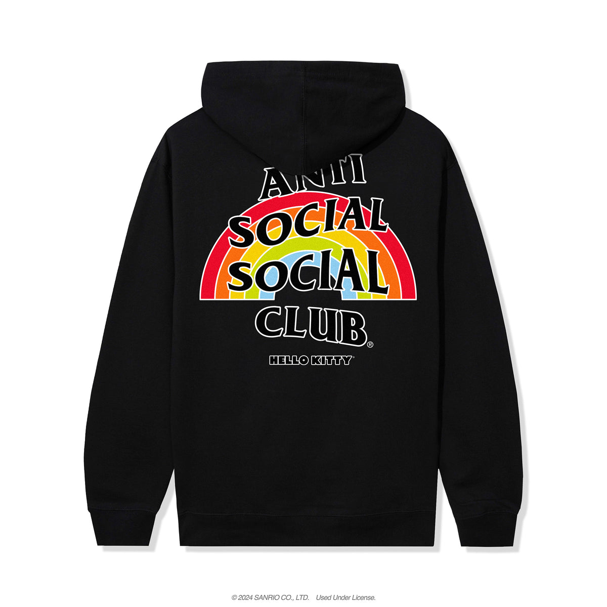 ASSC x Hello Kitty Feel The Same Hoodie (Black) Apparel Anti Social Social Club   