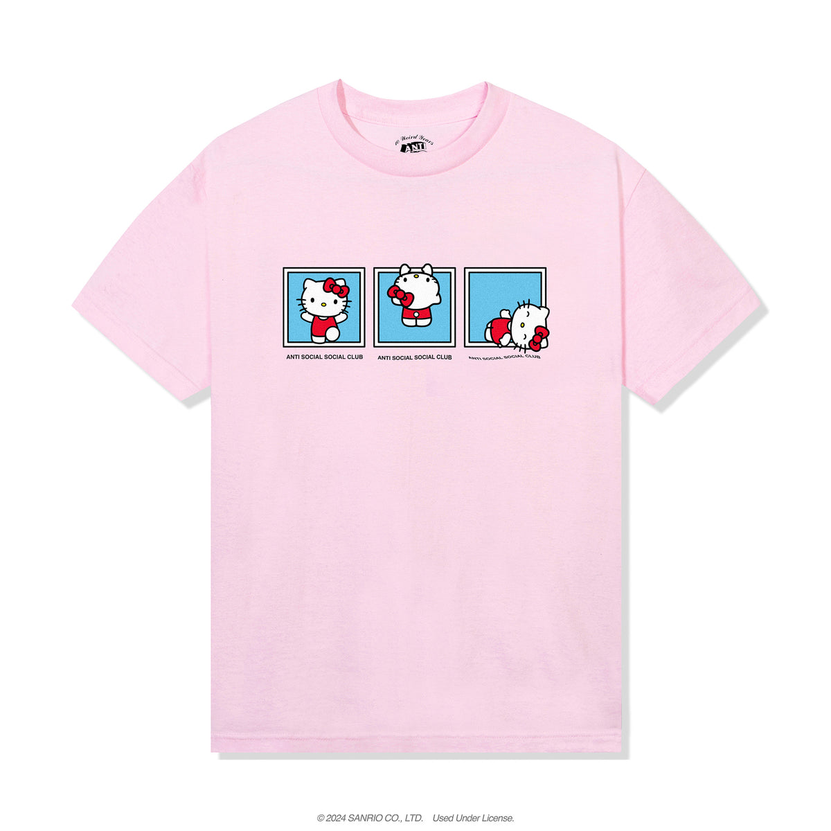 ASSC x Hello Kitty Feel The Same Tee (Pink) Apparel Anti Social Social Club   