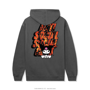 ASSC x Kuromi Hoodie (Charcoal) Apparel Anti Social Social Club   